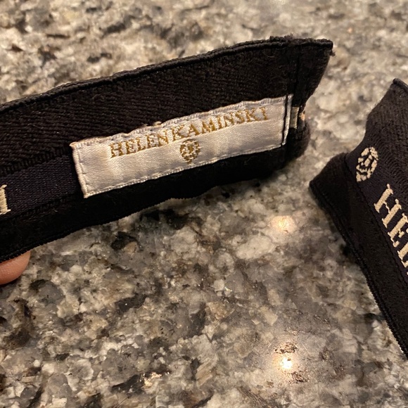 Helen Kaminski Dark Brown Raffia Bianca Visor - Picture 2 of 8